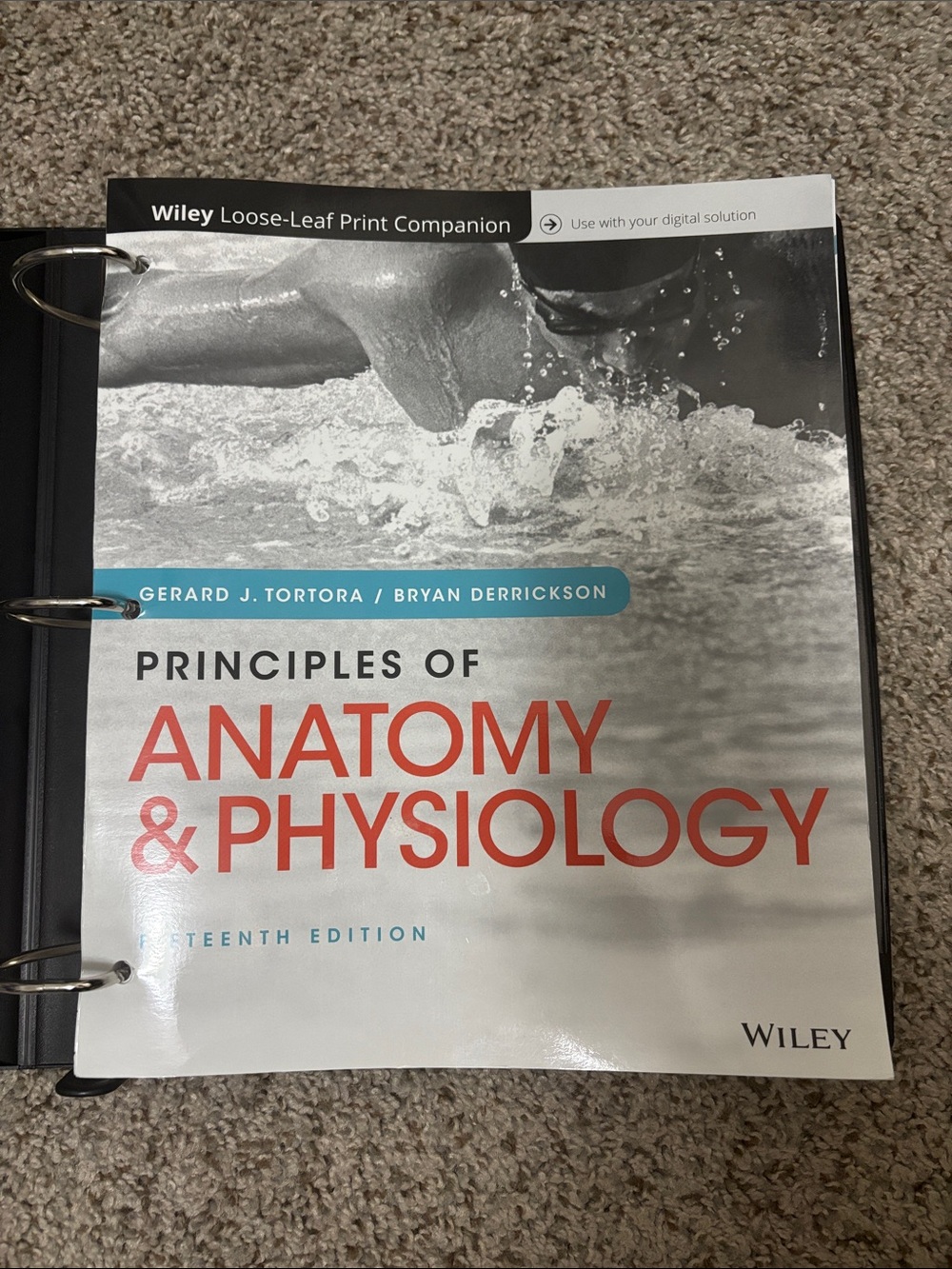 Principles of Anatomy & Physiology Loose-Leaf Companion - White/Gray